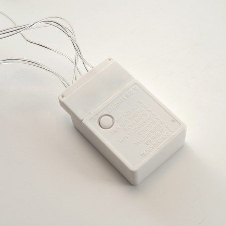 Светодиодная гирлянда Feron CL25 занавес Звездочки  2*1м  + 3м 2700K с контроллером, c питанием от сети 230V, прозрачный шнур - фото