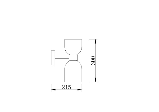Настенный светильник (бра) Freya Savia FR5203WL-02CH - фото
