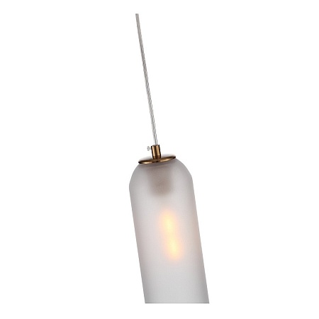 Светильник подвесной ST-Luce Латунь/Белый E27 1*60W SL1145.353.01 - фото
