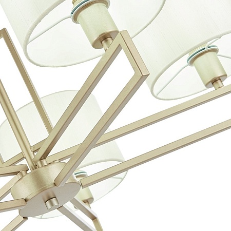 Светильник подвесной Матовое золото/Белый E14 5*40W SLE105803-05 - фото