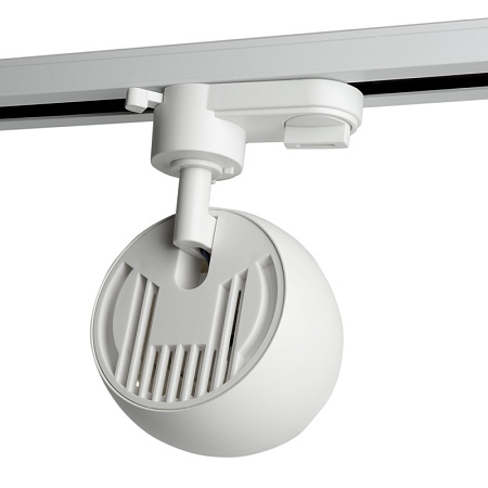 Светильник Feron AL164 трековый однофазный на шинопровод под лампу GX53, белый - фото