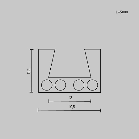 Шинопровод Technical TRX160-115B - фото