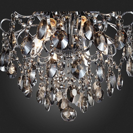 Люстра подвесная ST-Luce Темный хром/Тонированный черный E14 6*40W SL846.102.06 - фото