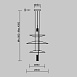 Подвесной светильник Freya Mono FR6190PL-L7WB - фото