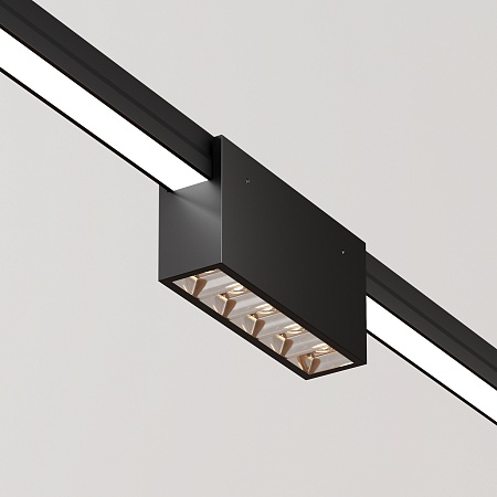 Уличный трековый светильник Points Elasity IP 3000К 10Вт 45° черный - фото