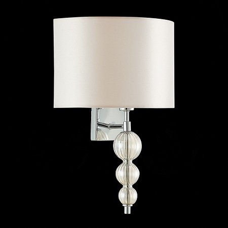 Светильник настенный Хром/Светло-бежевый E14 1*40W SLE105701-01 - фото