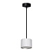 Светильник потолочный Feron Barrel HL4588 ARIA  levitation 12W, 230V, GX53, серебро + черный, на подвесе 1,7 м - фото
