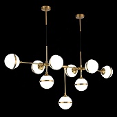 Светильник подвесной ST-Luce Бронза/Белый E14 9*40W SL1157.303.09