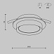 Встраиваемый светильник Technical Hoop DL086-GX53-RD-WS - фото