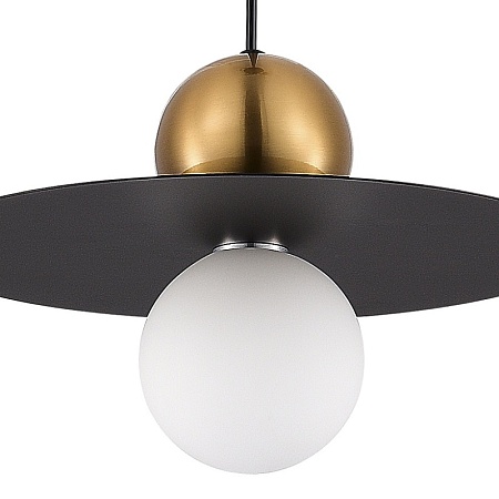 Светильник подвесной Черный/Черный, Бронзовый G9 1*5W 4000K SLE1257-433-01 - фото