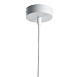 Светильник потолочный Feron ML1708 Barrel LUNA на подвесе  MR16 35W 230V, белый 55*200 - фото
