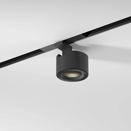 Slim Magnetic Трековый светильник 10W 4000K Stens (чёрный) 85198/01 - фото