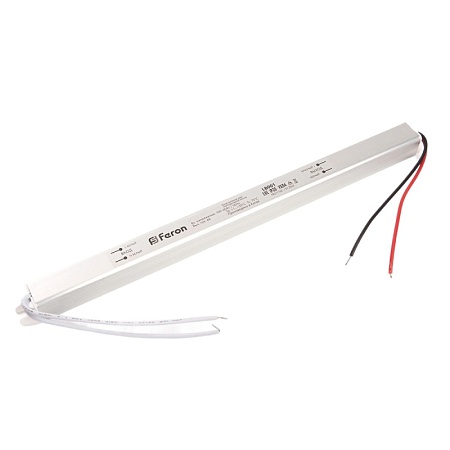 Трансформатор электронный для светодиодной ленты 36W 12V (драйвер), LB001 FERON - фото