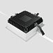 Встраиваемый светильник Technical Okno DL054-18W4K-W - фото