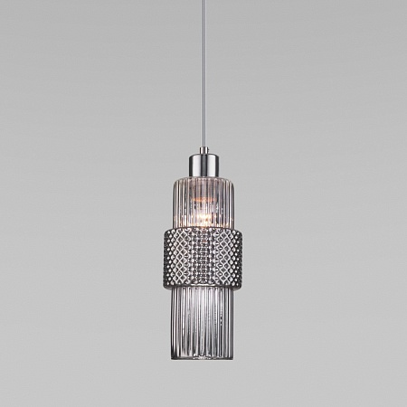 Подвесной акцентный светильник Eurosvet 50209/1 хром - фото