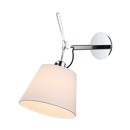 Бра ST-Luce Хром/Белый E27 1*40W (из 2-х коробок) SL464.101.01 - фото