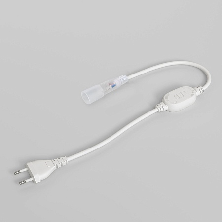 Сетевой шнур для круглого светодиодного гибкого неона 220V 2835 SSH- 6 Elektrostandard - фото