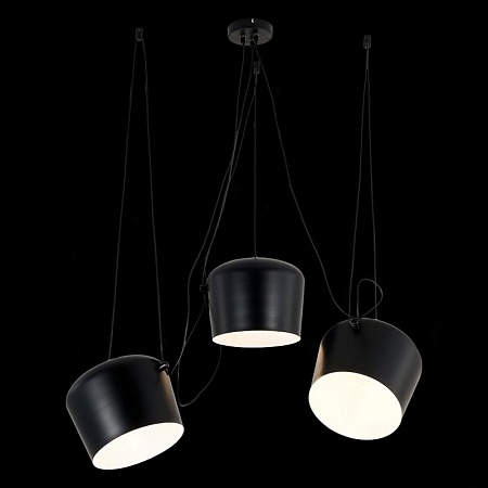 Светильник подвесной Черный/Черный E27 3*40W SLE120643-03 - фото