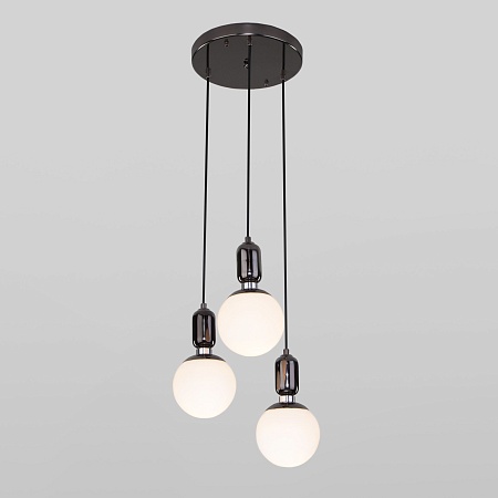 Подвесной акцентный светильник Eurosvet 50151/3 черный жемчуг - фото