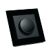 Выключатель диммирующий, STEKKER, GLS10-7006-05, 250В, 500W, серия Катрин, черный - фото