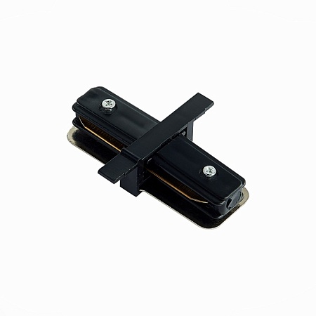 Коннектор прямой для однофазного встраиваемого шинопровода ST-Luce Черный ST013.419.00 - фото