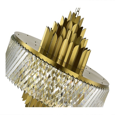 Люстра подвесная ST-Luce Латунь/Прозрачный E14 13*40W SL1635.303.13 - фото