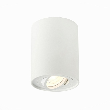 Светильник потолочный Белый GU10 1*50W IP20 D98xH124 220V Без ламп ST108.517.01 - фото