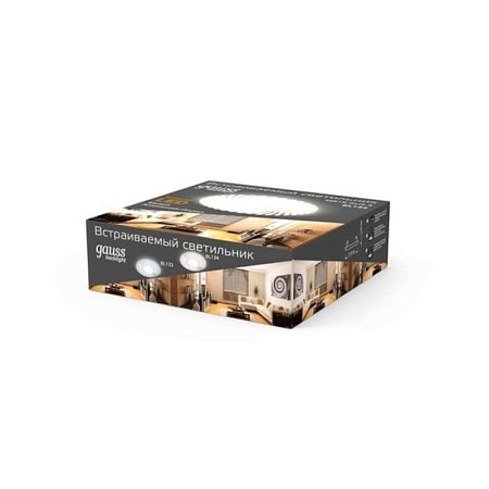 Точечный встраиваемый светильник GAUSS BL134_GAUSS - фото