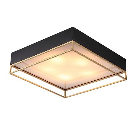 Светильник потолочный ST-Luce Черный, Матовое золото/Белый E27 5*40W SL1127.422.05 - фото