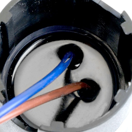 Светодиодный светильник Feron LN011 встраиваемый 1W 3000K, IP67, белый матовый/хром - фото