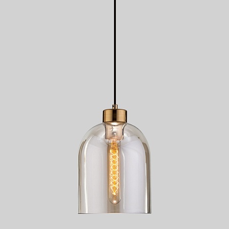 Подвесной акцентный светильник Eurosvet 50119/1 латунь - фото