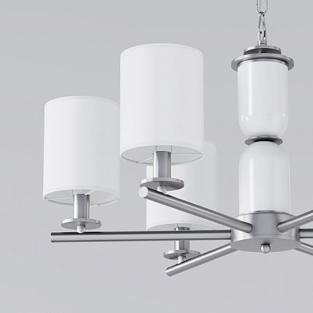 Потолочный светильник Eurosvet 60146/6 никель - фото