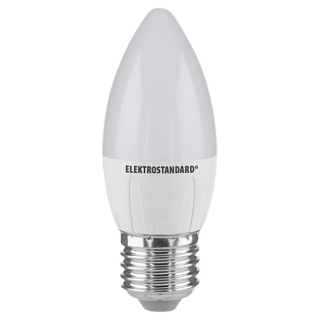 Светодиодная лампа &quot;Свеча&quot; C37 6W 6500K E27 Свеча СD LED 6W 6500K E27 - фото