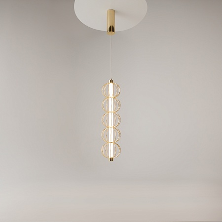 Подвесной светильник Maytoni Golden Cage MOD216PL-L10G3K - фото