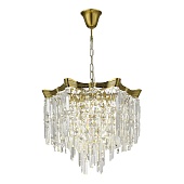 Светильник подвесной ST-Luce Латунь/Прозрачный E14 7*60W SL1659.303.07