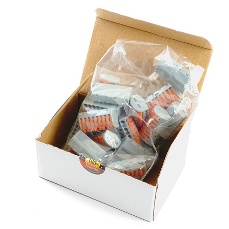 Клемма строительно-монтажная 8-проводная STEKKER, LD222-418 - фото