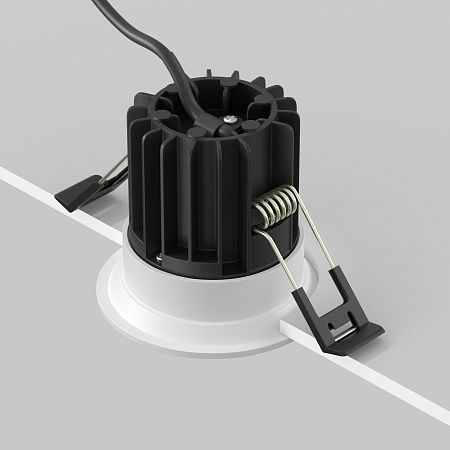 Встраиваемый светильник Technical Round DL058-7W3K-W - фото