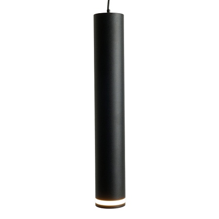 Светильник потолочный Feron ML1008 Barrel LUNA levitation на подвесе MR11 35W 230V, черный 40*250 - фото