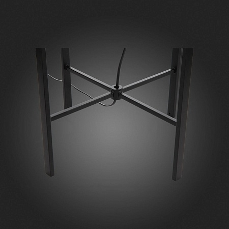 Торшер ST-Luce Черный/Коньячный E27 1*40W (из 2-х коробок) SL1050.515.01 - фото