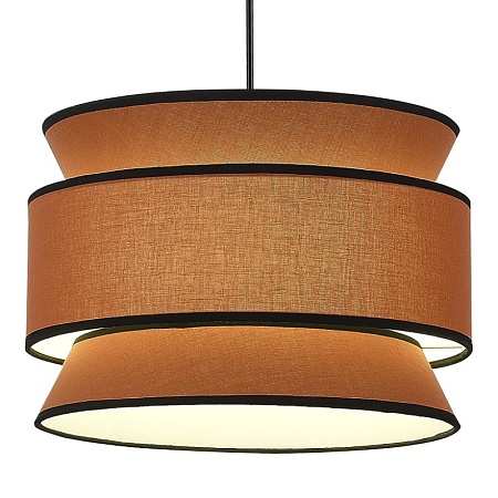 Светильник подвесной ST-Luce Черный/Кирпичный, Черный E27 1*40W SL1354.403.01 - фото