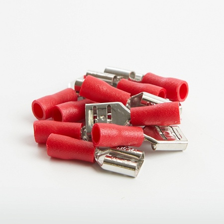 Наконечник плоский Изолированный (мама) РпИм 1,5-250, STEKKER, LD402-15250 (DIY упаковка 10 шт) - фото