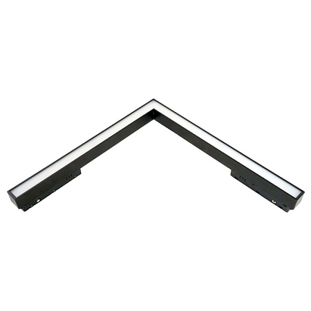 Светильник светодиодный Feron MGN307 трековый низковольтный 24W, 1920 Lm, 4000К, 110 градусов, черный серия MattLine - фото