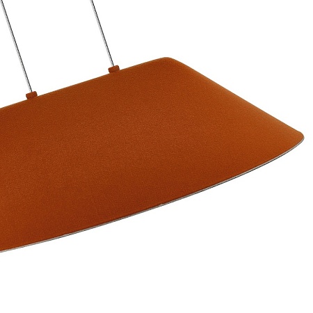 Светильник подвесной ST-Luce Оранжевый,Серый/Оранжевый,Серый LED 1*12W SL3001.723.01 - фото