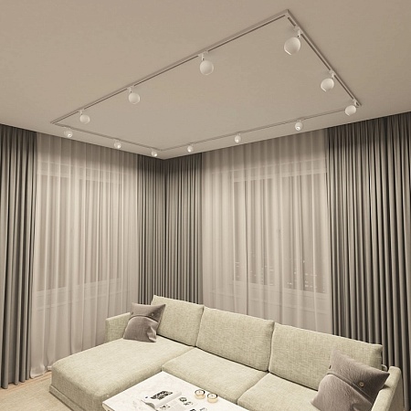 Светильник на шине Denkirs Omra DK6070-WH - фото