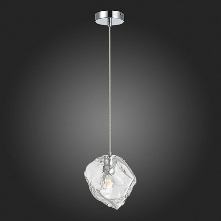 Светильник подвесной ST-Luce Хром/Прозрачный E14 1*40W SL1175.103.01 - фото