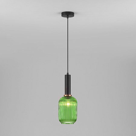 Подвесной акцентный светильник Eurosvet 50181/1 зеленый - фото