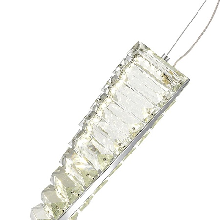 Светильник подвесной ST-Luce Хром/Прозрачный LED 1*11W 4000K SL6205.103.01 - фото