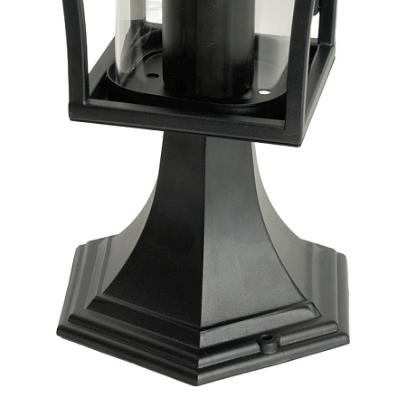 Светильник садово-парковый Feron PL734  на постамент 60W 230V E27, черный - фото