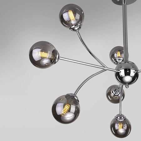 Подвесной светильник Eurosvet 30179 хром - фото