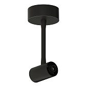 Потолочное крепление с прямым соединителем ST-Luce Черный ST1602.409.00